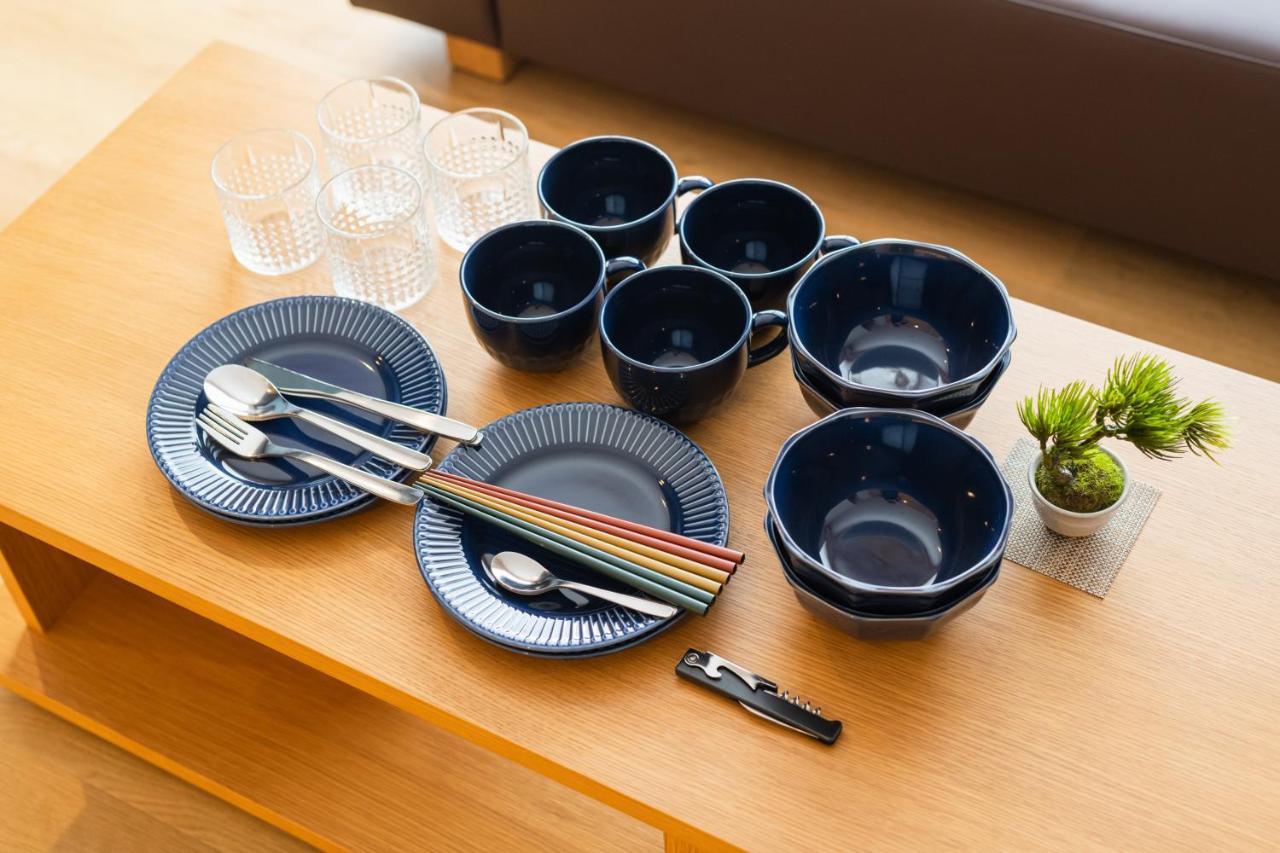 Grand Base Hakata Gofuku Aparthotel Fukuoka  Bagian luar foto