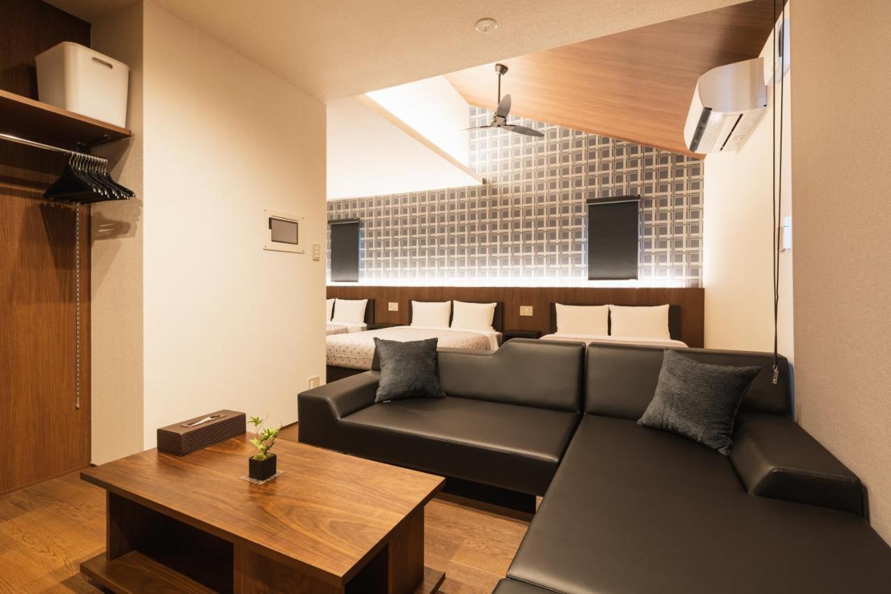 Grand Base Hakata Gofuku Aparthotel Fukuoka  Bagian luar foto