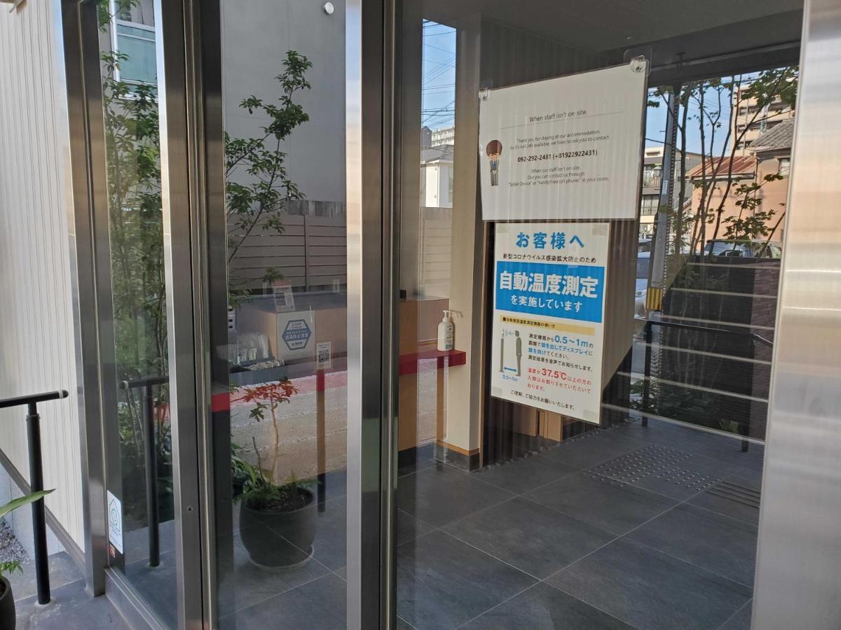 Grand Base Hakata Gofuku Aparthotel Fukuoka  Bagian luar foto